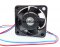 40MM Ebmpapst 412JHH 12V 0.27A 2 Wires 4CM Cooling Fan 40x40x25MM