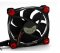 TT-1225 A1225L12S 12V 0.3A 3 Wires 3 Pins Red Led 12CM Silent Cooling Fan 120x25mm