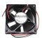 ADDA 8032 8CM AD0812UB-Y51 12V 0.12A 2 Wires Cooler fan