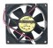 ADDA 8025 8CM AD0824UB-A71GL 24V 0.26A 2 Wires Cooler Fan