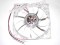 ADDA 12025 12CM AD1212MB-A71GL OTTC 12V 0.33A 2 Wires Cooler Fan