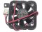 ADDA 4010 AD0424MS-G70 24V 0.08A 2 wires 2 pins cpu fan for Printer 2335DN KW433 SMPS Power Supply