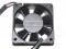 ADDA 60x25mm AD0612HB-A70GL 12V 0.23A 2 Wires 2 Pins Case Fan 6CM CPu Cooler