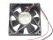 ADDA 80*25mm AD0812HS-A71GL 12V 0.25A 2 wires 8cm case fan cpu fan