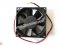 ADDA 8025 8CM AD0824HS-A70GL 24V 0.16A 2 Wires Cooler Fan