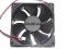 ADDA 92x25mm AD0924UB-A71GL DC24 0.21A 2 Wires Dual balls Bearing Axial fan For inverter