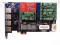 AEX410 PCIe Interface 4 (1fxo and 3fxs) Port Analog Asterisk Card With VPMADT032 EC For PBX VoIP