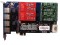 AEX410 PCIe Interface 4 (2fxo and 2fxs) Port Analog Asterisk Card With VPMADT032 EC For PBX VoIP