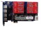 AEX410 PCIe Interface 4 fxo Port Analog Asterisk Card With VPMADT032 EC For PBX VoIP