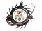 ARX 45mm FS1245-A1042B 12V 0.22A 2 wires 2 ping vga fan graphics card cooler
