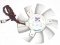 ARX 8CM FS1280-A1342C 12V 0.18A 2 Wires Cooler Fan