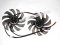 A Pair of ARX FS1280-S2153A 12V 0.16A 3 Wires a Pair Cooler VGA Fan