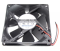SUPERRED 8025 8CM CHA8012CS-EG(2)(E) 12V 0.17A 2 Wires Case Fan