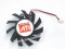 Colorful CF-12610M 6CM 12V 0.18A 2 Wires Cooler Fan
