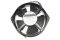 17238 FP-108CX S1B FP-108CX-S1-BW 220V/240V 27/24W 2 Wires 17CM AC Axial Fan for UPS Inverter Cabinet