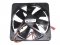 Cooler Master 14025 A14025-10CB-3BN-F1 DF1402512SEDN 12V 0.14A 3 Wires Cooler Fan