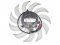 Cooler Master A14015-14RA-2BN-F1 DF1401505RFHN 5V 0.34A 2-Wires 2 Pins Frameless Cooing Fan