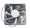Zyvpee 8cm D80SM-12C 12V 80mm 0.16A 2Wire 1.92W 29CFM 2300RPM 23dBA Cooling Fan