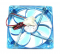 ASPIRE 12025 12CM DFS122512L 12V 0.25A 2 Wires D-Connector Cooler Fan with LED