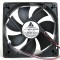 Delta 120x38mm WFB1212HE 12V 0.60A 2 Wires 2 Pins Case Fan Server Cooler