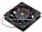 Delta 12CM 12025 FFB1212SH DC12V 1.24A 3700RPM 140.16CFM 2 Wires 2 Pins Case Fan