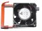 Delta 6038 PFC0612DE 12V 1.68A 4 Wires Cooler Fan with orange bracket