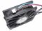 Delta 8025 FFB0812SH DC12V 0.60A 3 Wires 3 Pins Axial Violent Case Fan