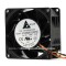 Delta 8038 8CM PFR0812XHE DC12V 4.90A 4 Wires 8 Pins Case Fan Car booster fan