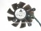 Delta 8CM EFB0812HB 12V 0.25A 4 Wires Video Card cooling fan
