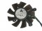 Delta 8CM EFB0812HB 12V 0.25A 4 Wires Video Card cooling fan