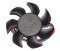 EVERCOOL 5010 EC5010M12S 12V 0.09A 3 Wires 3 Pins 7 Blade VGA Cooling fan