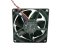 80MM 8025 EFH-08E12W-IP02 DC12V 0.7A 4 Wires 4 Pins PWM 8CM Cooling Fan