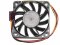 EVERFLOW 60*10mm 6CM R126010BU 12V 0.35A 3 wires 3 pins Case Fan cpu cooler