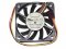 EVERFLOW 60*10mm 6CM R126010BU 12V 0.35A 3 wires 3 pins Case Fan cpu cooler