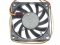 EVERFLOW 7010 7CM R127010BU 12V 0.45A 3 Wires 3 Pins case Fan