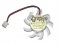EVERFLOW 5CM T125010DM 12V 0.15A 2 Wires 2 Pins Framelesss Cooling fan