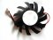 EVERFLOW 6CM T126010DM 12V 0.16A 2 Wires Frameless Cooler Fan