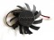 EVERFLOW T126010SM 12V 0.14A 2 wires 2 pins MSI vga fan graphics card cooler