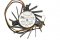 EVERFLOW T127010SL 12V 0.18A 3 wires 3 pins 15 baldes black frameless vga fan graphics card cooler