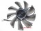 EVERFLOW T129025SU 12V 0.38A 4 wires 4 pins VGA fan HD7970 HD7950 GTX680 DirectCU II graphics card cooler