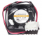 Y.S TECH 25MM 2510 FD122510LB-N 12VDC 0.06A 2 Wires Cooler Fan