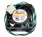 Y.S.TECH 4020 4cm FD124020EB-H 12V 0.21A 4 wires 4 pins mini case fan,cpu cooler