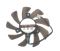 FirstD 9CM FD9015U12S 12V 0.55A 4 Wires Video fan