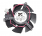 ARX FS1250-A1042A frameless 12V 0.19A 2 wires 2 pins vga fan graphics card cooler