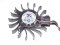 ARX FW1253-A1042A 12V 0.25A 2 Wires Cooler Video Fan