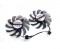 FirstD FD7010H12S 12V 0.35A 2pcs/group 4 wires 4 pins frameless vga fan XFX 8010 graphics card cooler