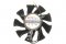 FirstD FD8015H12S 12V 0.32A 2 wires 2 pins Sapphire XFX HD6850 HD4860 VGA fan graphics card cooler