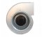 ebmPAPST G3G225-AD29-71 200-277V 3.5A 545W AC Heat Dissipation Blower 318x371x208mm