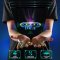 Hand Operated Drone for Kids or Adults - Induction Hands Free Motion Sensors Mini Drone with Bright LED Projection, 360 Flips, Easy Indoor Small UFO Flying Orb Ball Toy for Boys Girls
