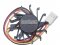 VGA Cooling CD-6010M12B 12V 0.1A 3 Wires Video Fan